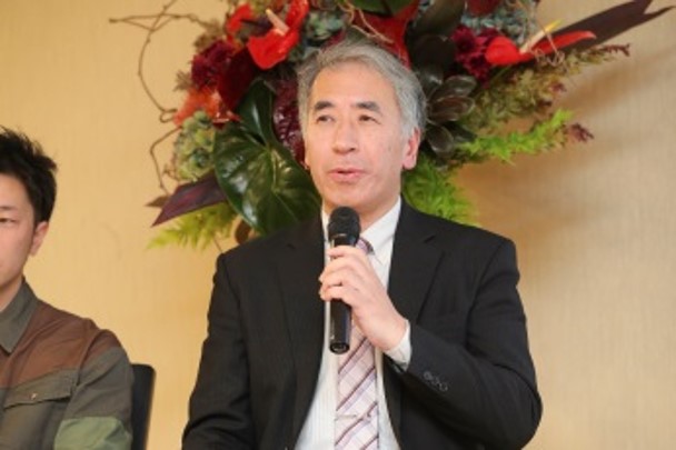 小町温泉組合代表 二瓶 晃一氏 小町温泉組合代表 二瓶 晃一氏