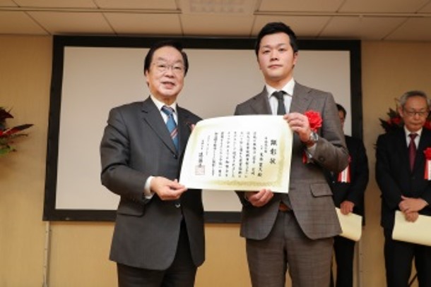 「企業による復興事業事例」 顕彰式