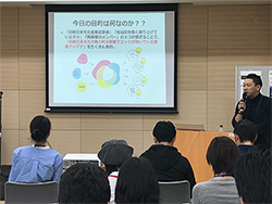 加生健太郎氏の説明の様子